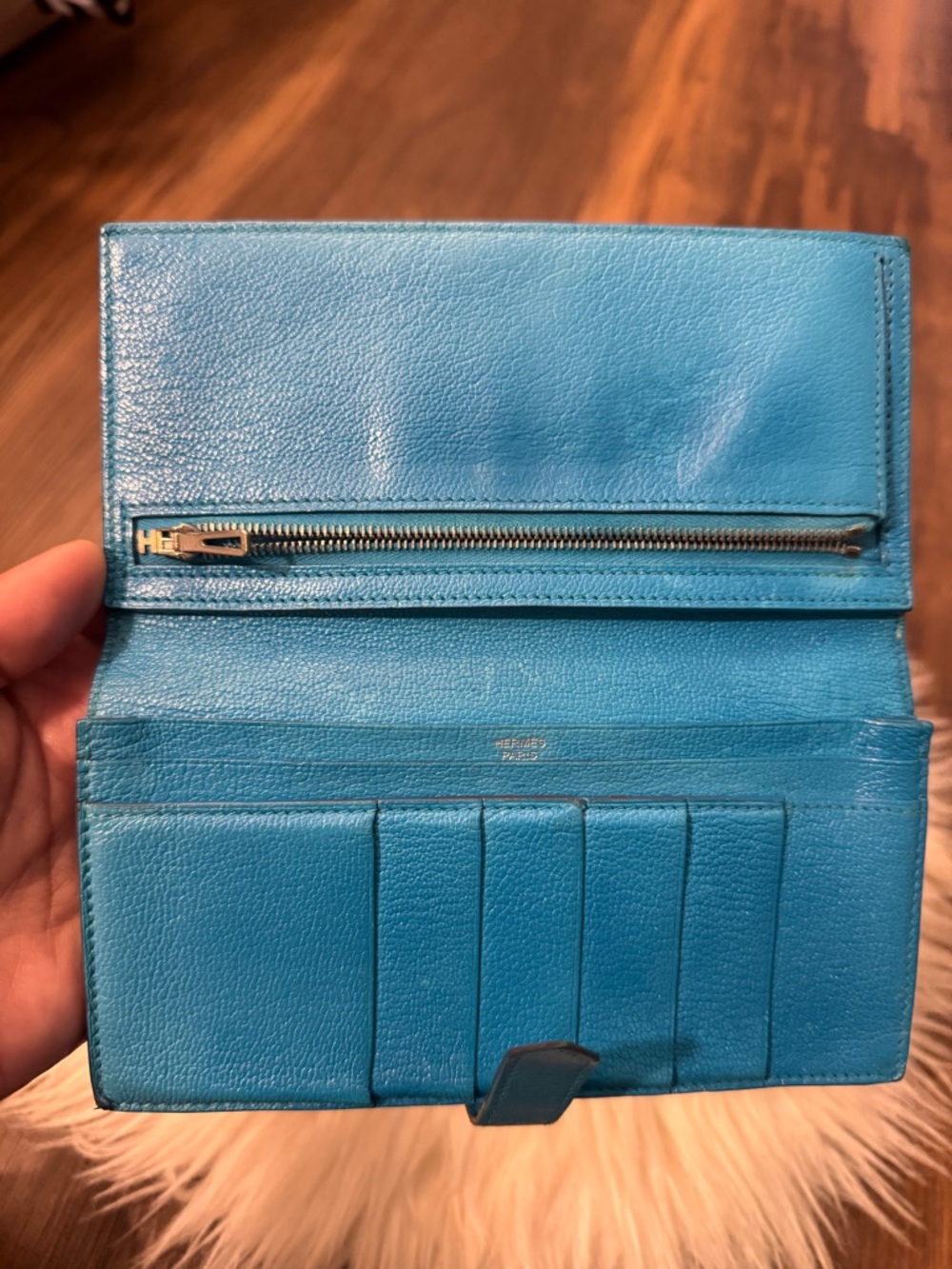Hermès Epsom Bearn Wallet - Picture 2 of 15